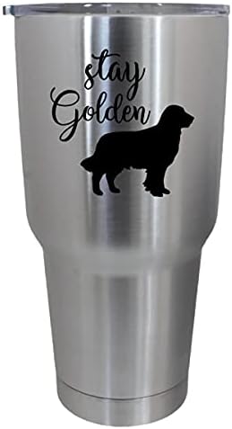 Epikus Minták Csésze drinkware dobon MATRICA - Maradj Golden - Golden Retriever dekoráció