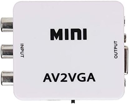 AV-VGA Átalakító 480P Mini Kompozit AV-VGA Audio Video Adapter a TV Set Top Box