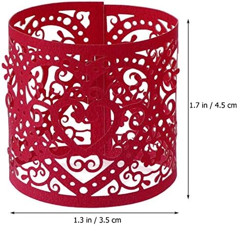 SOLUSTRE Esküvői Dekoráció 50pcs LED Tea Fény Papírt Csomagolja Piros Elektromos Hamis a Gyertya Lámpaernyő Jogosultja Fogadalmi