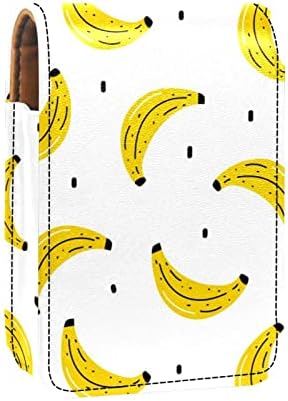 Sárga Banán Minta Nyári Gyümölcs Rúzst a Tükör Táska Hordozható Esetben Jogosult Szervezet