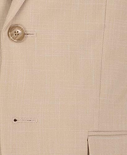 Calvin Klein Fiúk Blézer Zakó, 2-Gombot Egysoros Bezárása, Buttoned Mandzsetta & Elülső Fedél Zseb