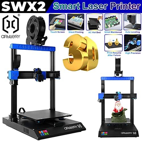 Tüzérségi Sidewinder X2 3D-s Nyomtató, Nagy Pontosságú 3D Nyomtatás Gép, Érintőképernyős Vezérlő, valamint a 32 bites Mainboard,