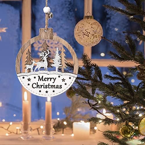 Karácsonyi Dekorációk, Karácsonyi Medálok Ezüst Por Arany Por Fa Kreatív Tőzsdei Klasszikus Karácsonyi Koszorú a Kandalló