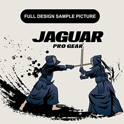 Jaguar Pro Sebességváltó – Kendo Harcosok Belső Szublimált - Pro Brazil Jiu Jitsu BJJ Kimonó Gi Egységes Unisex Öv Tartozék