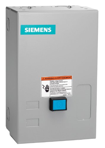 A Siemens - 14CUA32BA - NEMA-Mágneses Motor, Önindító, 120-240VAC Tekercs Feszültség, Túlterhelés Relé Erősítő Beállítás: