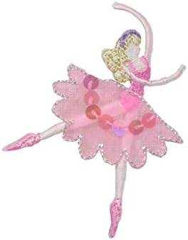 Balerina - Balett-Táncos Rózsaszín Ruha - Strassz - Hímzett Vasalót Javítás