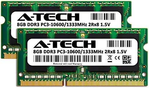 Egy-Tech 16GB Kit (2x8GB) Memória RAM a HP Pavilion Dv7-6135dx - DDR3 1333MHz PC3-10600 Non ECC so-DIMM 2Rx8 1,5 V - Laptop