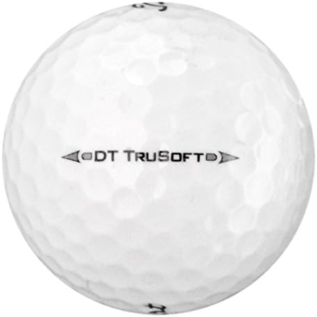 Titleist DT TRUSOFT-Közel Menta AAAAGRADE-Újrahasznosított Használt Golf LABDÁK-50 PK
