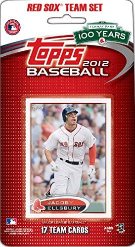 2012 Topps Boston Red Sox Gyári Lezárt Különleges Kiadás 17 Kártya Csapat készen áll; Kártyák Vannak Számlálva Bos1 Keresztül