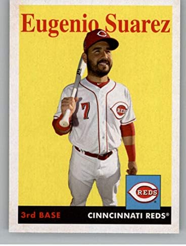 2019 Topps Archives 63 Eugenio Suarez Cincinnati Reds MLB Baseball Trading Card