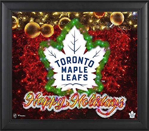 Toronto Maple Leafs Keretes 15 x 17 Boldog Ünnepeket Kollázs - NHL Csapat Plakkok, valamint Kollázsok