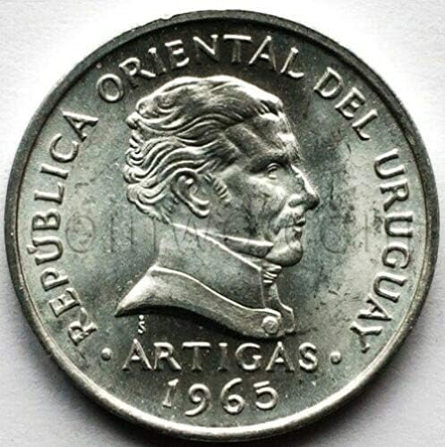 Uruguay 50 Centes Érme 1965, Átmérő 23.5 mm