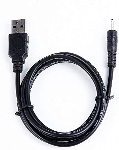 Kircuit USB PC/DC hálózati Töltő Töltő kábel Kábel w 2,5 mm-es Kábel a Nézet iView Tabletta