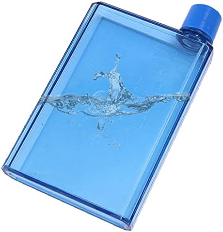 Sík Víz Üveg - Táska Üveg Vizet - A5 A6 Műanyag Slim Víz Üveg - Hordozható Világos, Újrafelhasználható, szivárgásmentes Víz