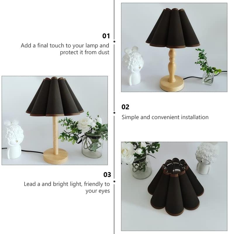WYKDD Egyszerű Gyakorlati Fény Lámpa Dekoratív Fedelét Ruhával Művészeti Dekoratív Lámpa Lámpabúra