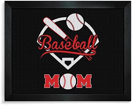 Baseball Anya Gyémánt Festmény Készletek Képkeret 5D DIY Teljes Gyakorlat Strasszos Művészeti Fali Dekor, hogy a Felnőttek