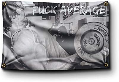 Bandatag - Arnold Schwarzenegger Fasz Átlagos Motivációs, Inspiráló Office Gym Kollégiumi Fali Dekoráció Design egy 3X5 Méteres