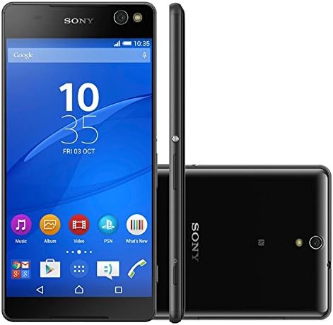 Sony Xperia C5 Ultra E5506 16GB Kártyafüggetlen GSM 4G LTE Android Okostelefon w/Dual 13 Megapixeles Kamera - Fekete