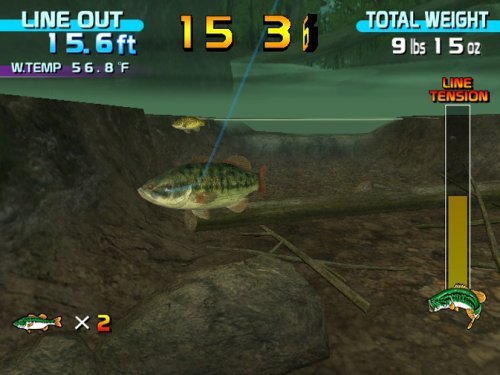 Sega Bass Fishing - Nintendo Wii (Felújított)