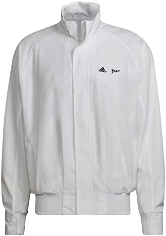 Adidas Férfi London Tárgyalás Tenisz Kabát , FEHÉR, NAGY