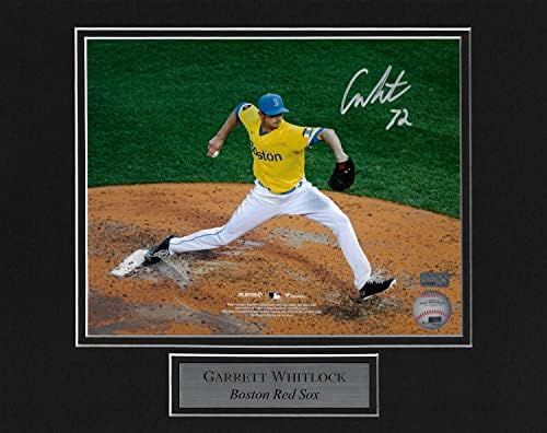 Garrett Whitlock Autogramot Fotó Város Csatlakoztassa Egységes 11×14 - Dedikált MLB Mezek