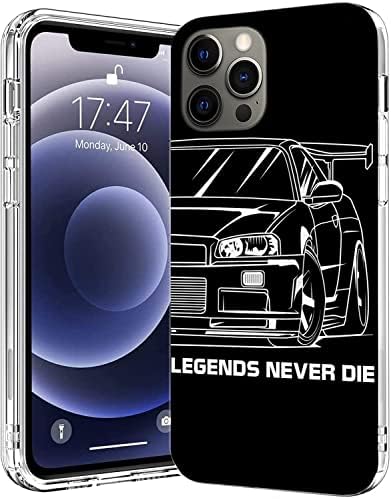Kompatibilis az iPhone 11 Esetben Skyline Japán GTR Szerető R34 Legendák Király Nem Klasszikus Meghalni Autó Puha TPU Anti-Semmiből
