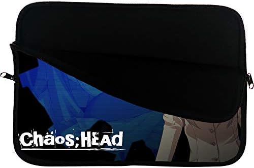 Brand3 Chaos;Head Anime LAnime Laptop Sleeve Táska Mousepad Felület Anime Táska 13 13.3 Inch Anime Táska Laptop/Tablet Víztaszító