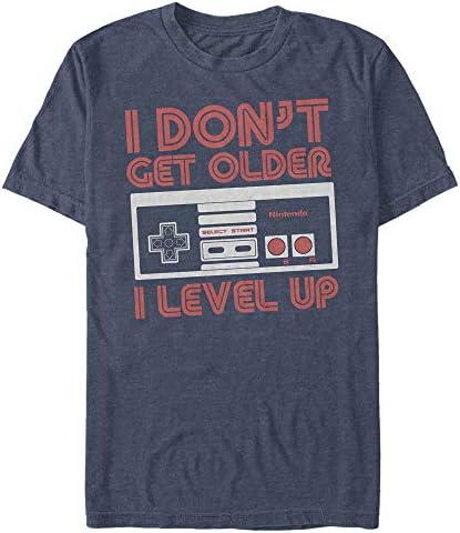Nintendo Férfi NES Vezérlő Idősebb Szintet, T-Shirt