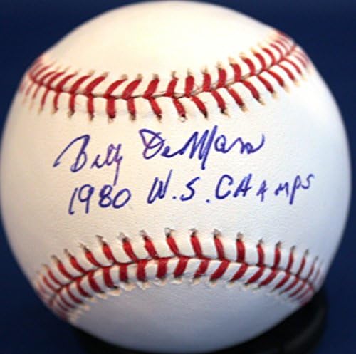 Billy Demars Aláírt Hivatalos Major League Baseball - Dedikált Baseball