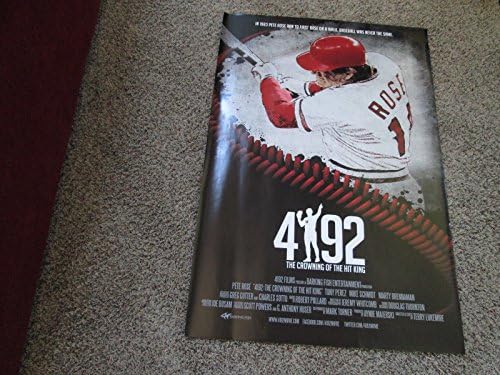 PETE ROSE29x42 (Aláíratlan) 4192 Rekord Hit Baseball Film Poszter/Fotó