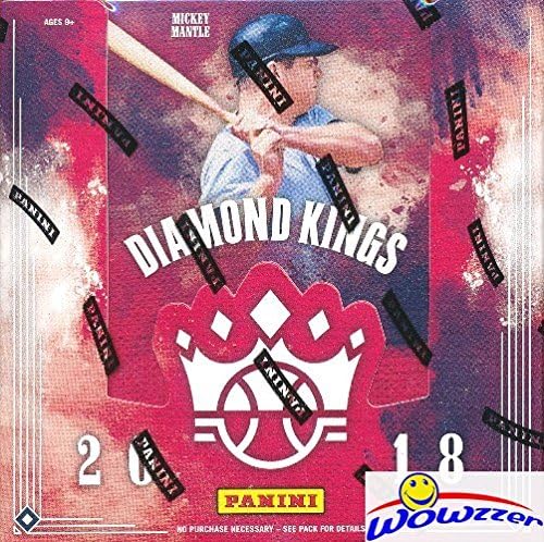 2018 Panini Gyémánt Királyok Baseball HATALMAS Gyári Lezárt HOBBI Doboz KÉT(2) AUTOGRAMOT, vagy az EMLÉKEK,a 3 Keretes Párhuzamos,2