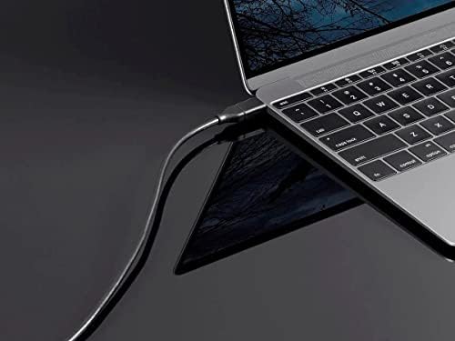 Monoprice USB & Lightning Kábel - 4 Méter, Fekete | Essentials 2.0-s USB-C-USB-C-5A, 480 mbit / s, használja a Samsung Galaxy