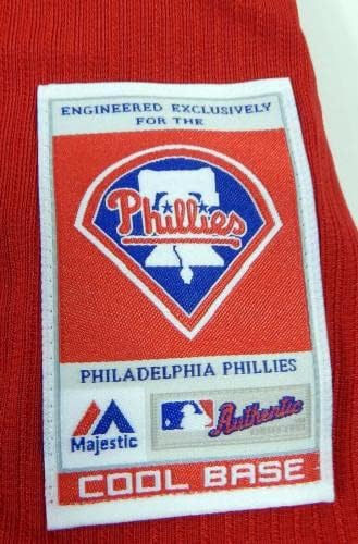 2014-15-ös Philadelphia Phillies Ken Giles 35 Játék Kiadott Piros Mez ST BP 48 608 - Játék Használt MLB Mezek