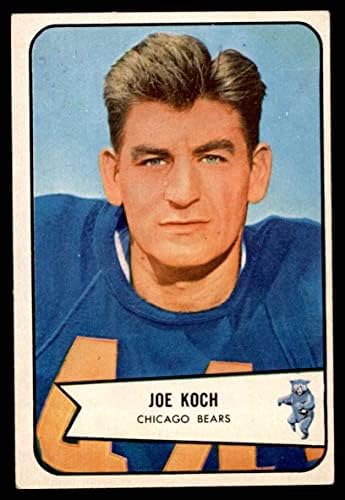1954 Bowman 127 Joe Koch Chicago Bears (Foci Kártya) VG/EX Medvék Wake Forest