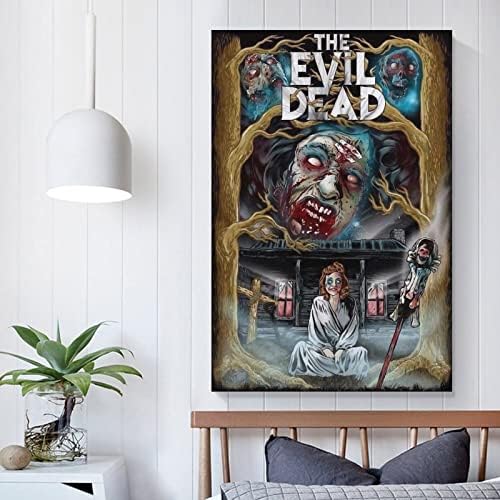 A Gonosz Halott Horror Film Plakátok Esztétikai Room Decor Merch Művészeti Fali Poszter Nyomtatása a Hálószoba a Tini Lányok-Fiúk