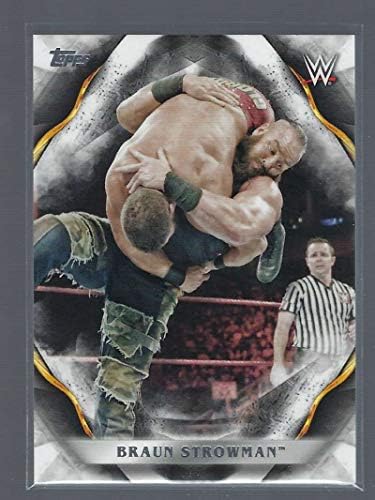 2019 Topps WWE Vitathatatlan 15 Braun Strowman Birkózás Trading Card