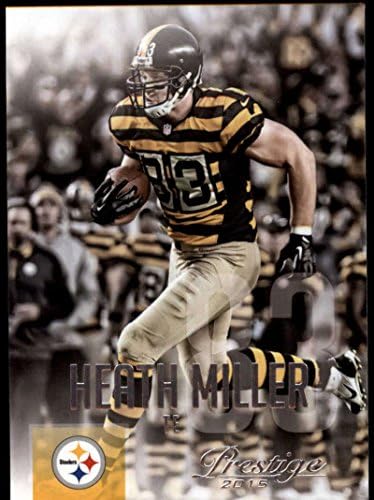 2015 Panini Prestige 79 Heath Miller NM-MT Pittsburgh Steelers Hivatalos NFL Labdarúgó-Kártya