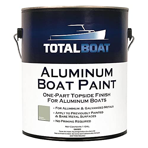 TotalBoat - 520628 Alumínium Csónak Festéket Kenünk, Bass Hajókkal, Csónakokkal, Kacsa Hajók, Jon Hajók, Pontonok (Zöld Hadsereg,