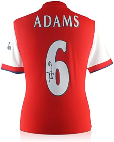 Tony Adams Írta Alá Az Arsenal Foci Mez - Dedikált Foci Mezek
