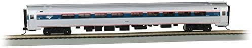 Bachmann Vonatok - 85' Budd Amtrak AMFLEET - én Edző - Businessclass Fázis VI 81527 - HO-Skála, Ezüst