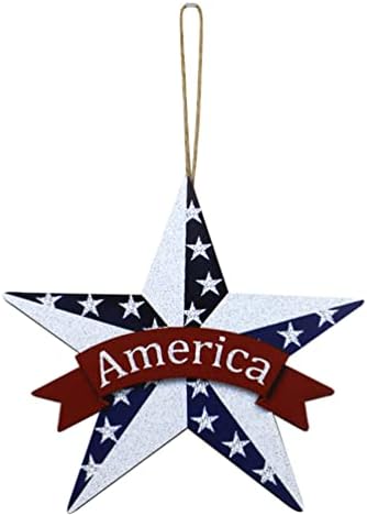 PRETYZOOM Amerikai Zászló Betű Dekoráció július 4-én Dekoratív Plakkok Jelek Függetlenség Napja Hazafias Párt Dekoráció Amerika