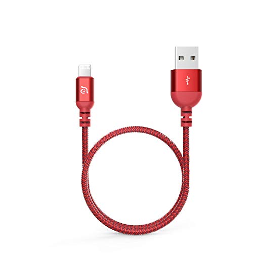 ADAM ELEMEK Csúcs III. 120B USB-EGY Villám 120cm Kábel Piros