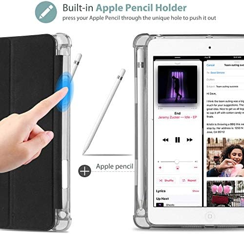 ProCase iPad Mini 5 Esetben 2019 a tolltartó, Ultra Vékony, Könnyű Állvány Védő tok Rugalmas, Puha, TPU hátlap a 2019 Apple