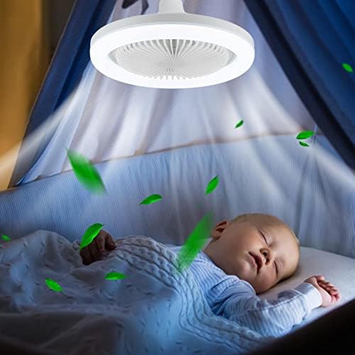 Mennyezeti ventilátor Fények - Modern Világítás Mennyezeti Ventilátor LED E27 Lámpa, Csillár Szabályozható Ventilátor Megvilágítás