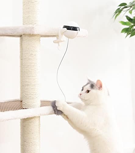 LOWFI Okos Pet Supplies Emelő Hairball Ugratni Macska Stick Interaktív Egyéni Szia Macska Elektromos Ugratni Macska Labdát