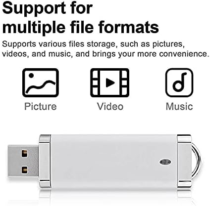 SXYMKJ 10DB USB2.0 Flash Meghajtók Könnyebb Modell Flash Memory Stick Hüvelykujj Pen Drive (Méret : 4 GB)