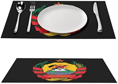 Kabát Karok Mozambik PVC Táblázat Szőnyeg Mosható Placemats Terítő Asztal Pad Asztal