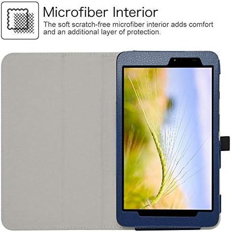 LiuShan Kompatibilis MOXEE Tablet 8 inch esetben,PU Bőr Slim Összecsukható Állvány Fedezni MOXEE Tablet 8 inch（mt-t800）（nem