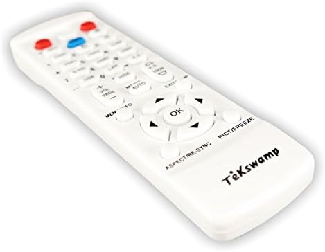 TeKswamp Video Projektor Távirányító (Fehér) az Epson elektromos vezeték 2255U