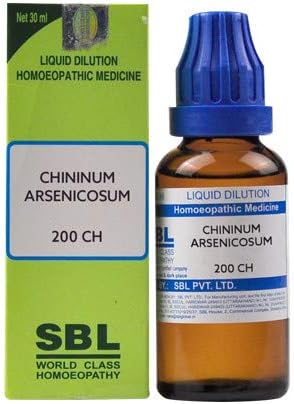 SBL Chininum Arsenicosum Hígítási 200 CH